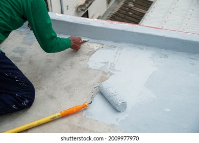 Professional waterproofing work